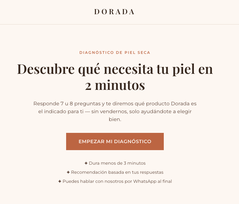 Skin Product Selector